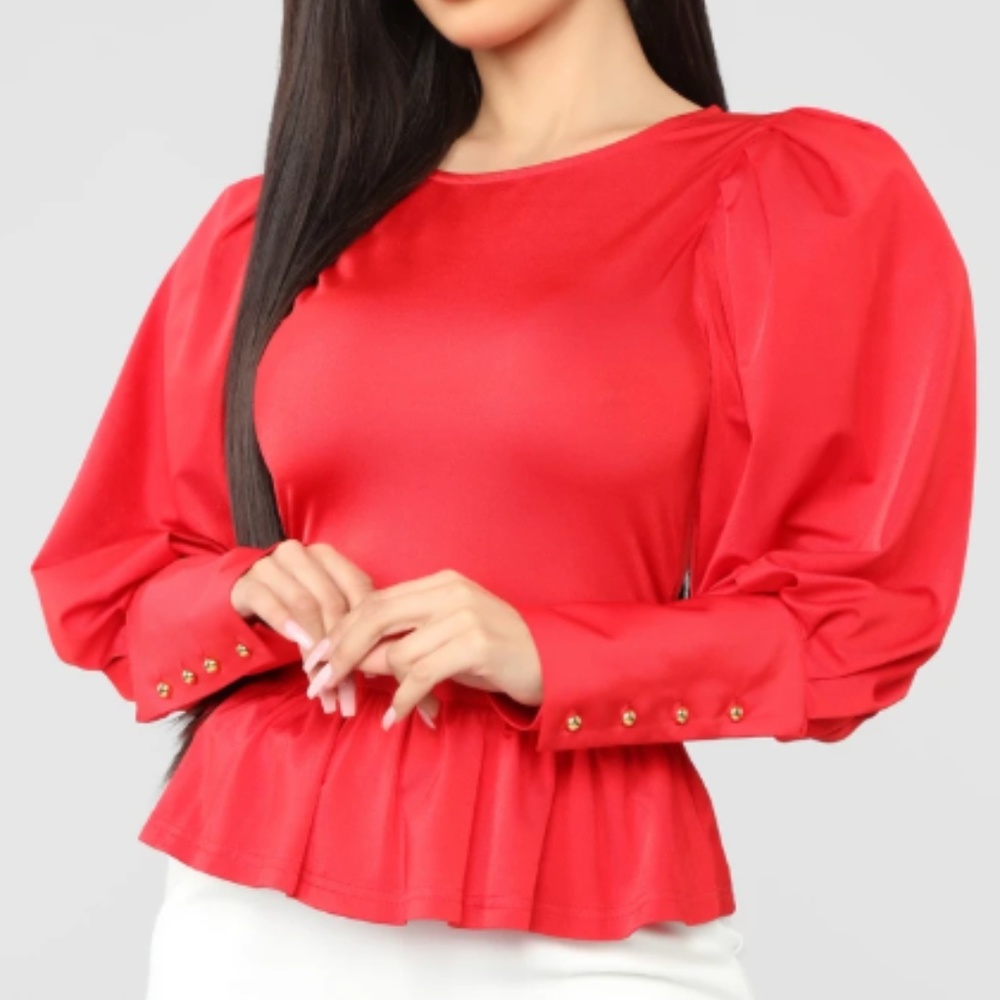 Blow You Away Top (Red)